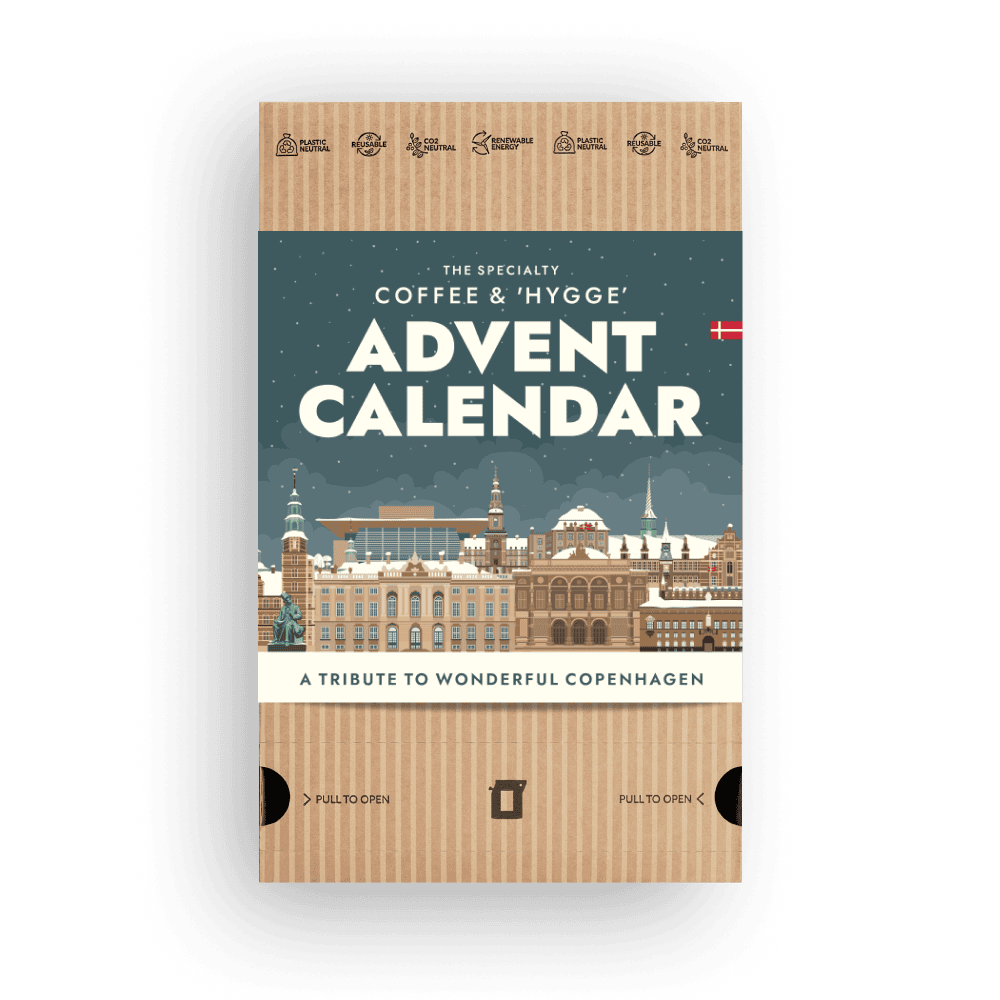 Calendrier de l'Avent de cafés de spécialité Wonderful Copenhagen