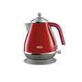 De’Longhi Icona Capitals KBOC2001.R Electric Kettle – 1.7 L, Tokyo Red