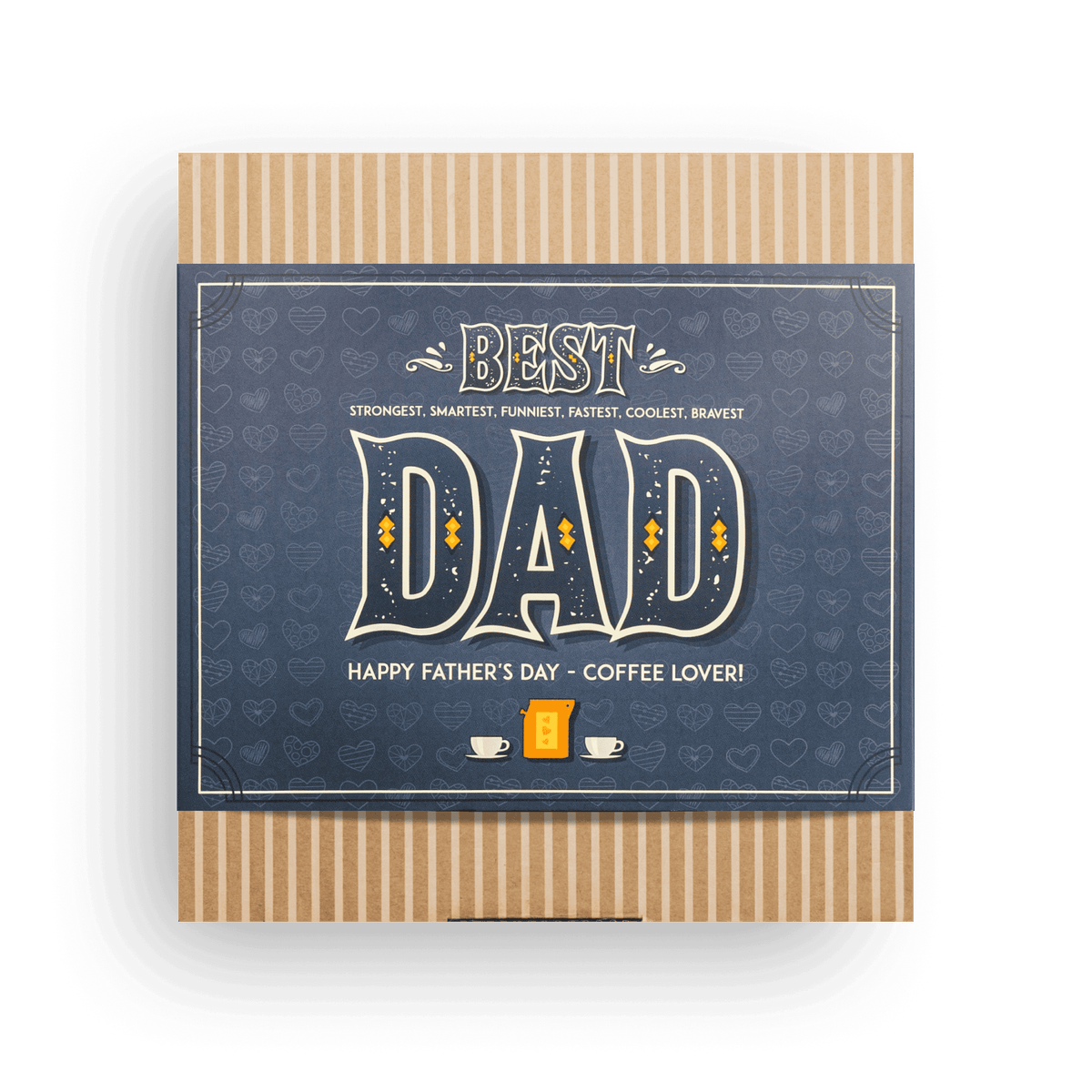 Coffret cadeau café de spécialité pour le meilleur papa