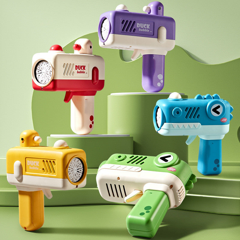 Pistolet à bulles automatique pour animaux de compagnie mignons