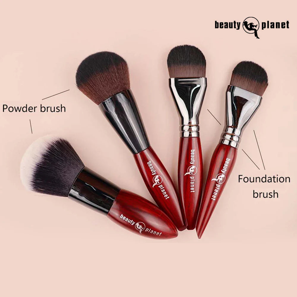 Beauty Planet Luxury Horse Hair Makeup Brushes