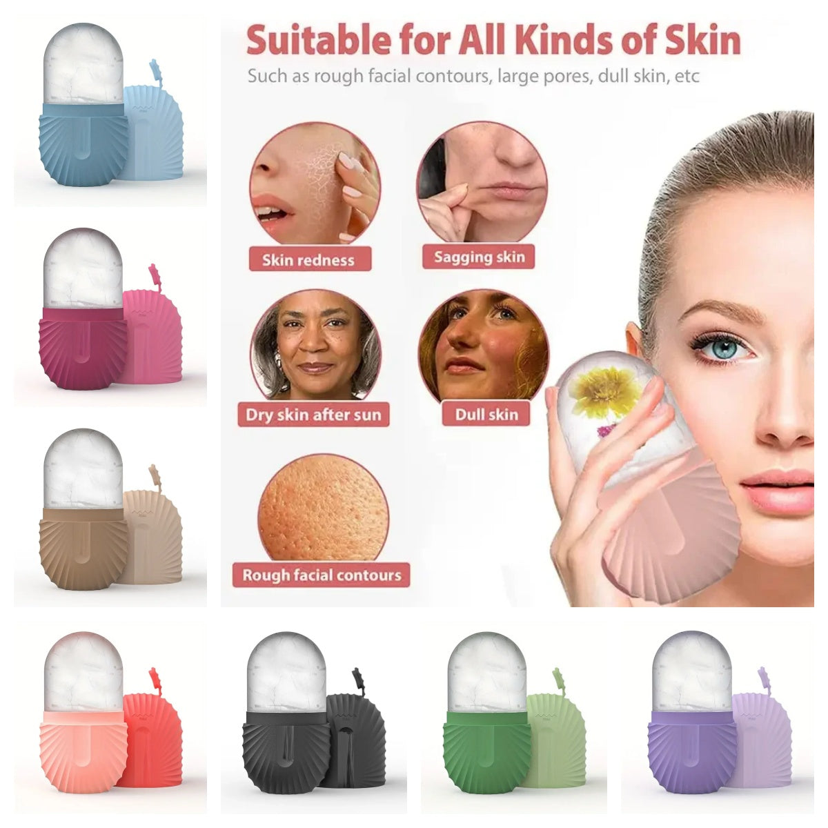 Ice Facial Roller Skin Care Beauty Lifting Tool