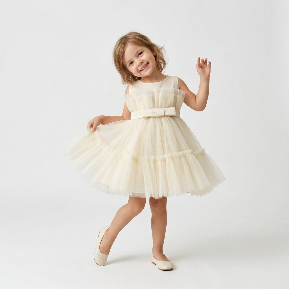 Delicate Daisy Baby Dress