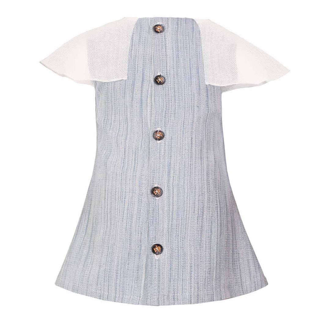Elegant Blue Baby Dress