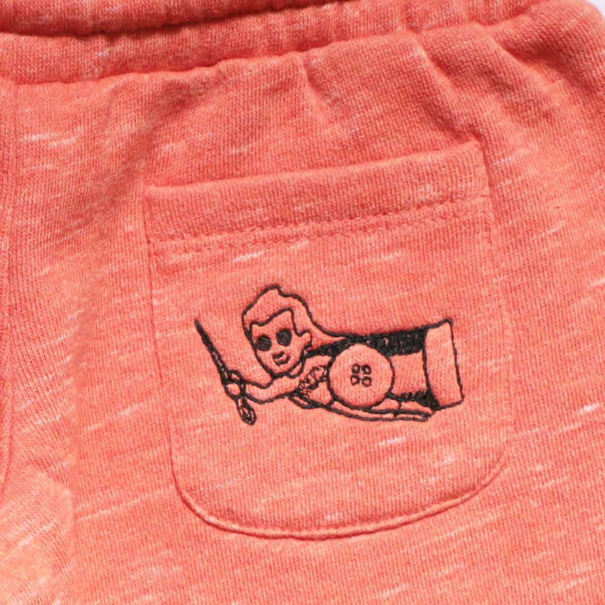Orange Baby Pants