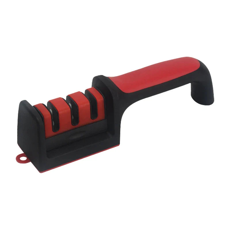 Kitchen Multi-Functional Knife Sharpener Black