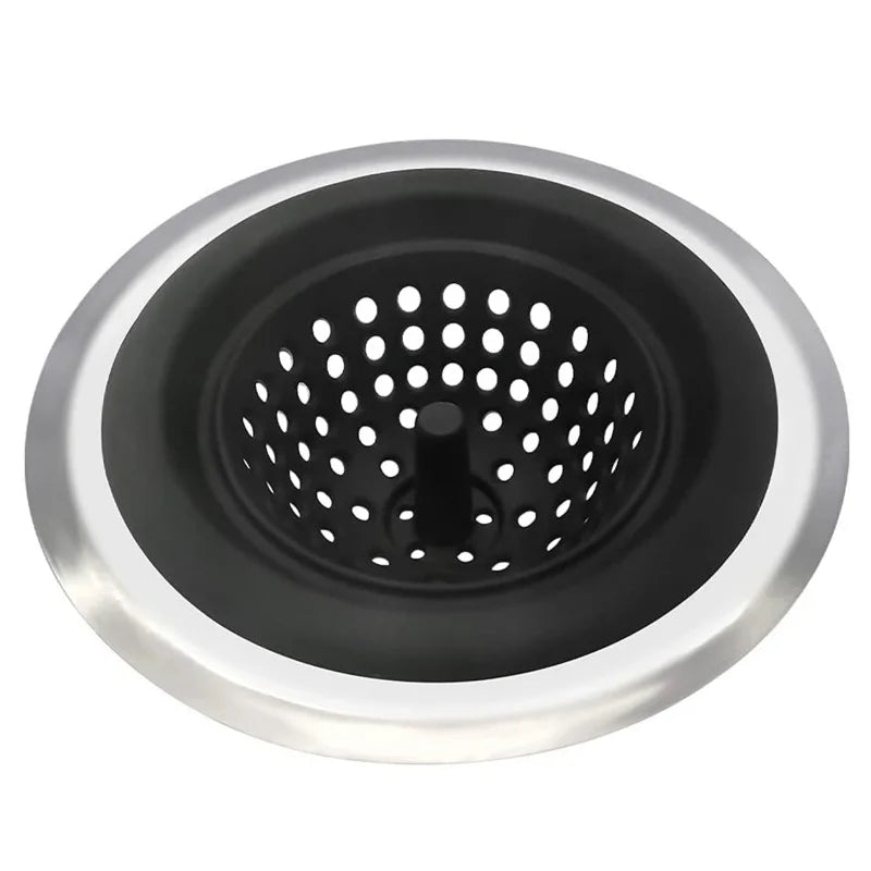 Filtre de vidange d'évier de cuisine en silicone