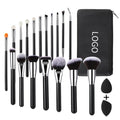 Luxury HMU Makeup Brush Kit for Flawless Beauty Applications