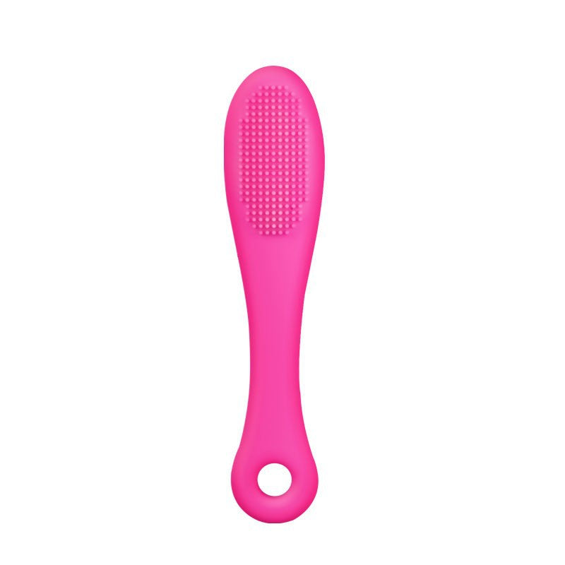 Nouvelle brosse à dents à doigt en silicone pour animaux de compagnie