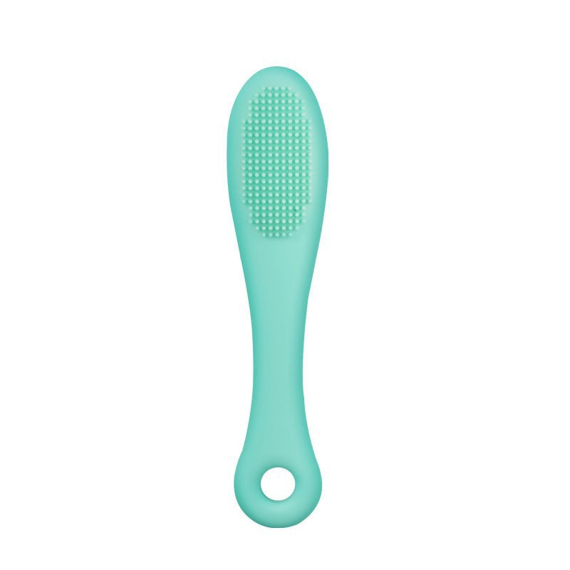 Nouvelle brosse à dents à doigt en silicone pour animaux de compagnie