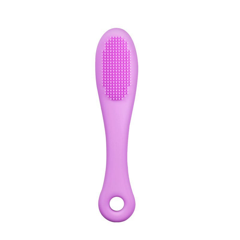 Nouvelle brosse à dents à doigt en silicone pour animaux de compagnie