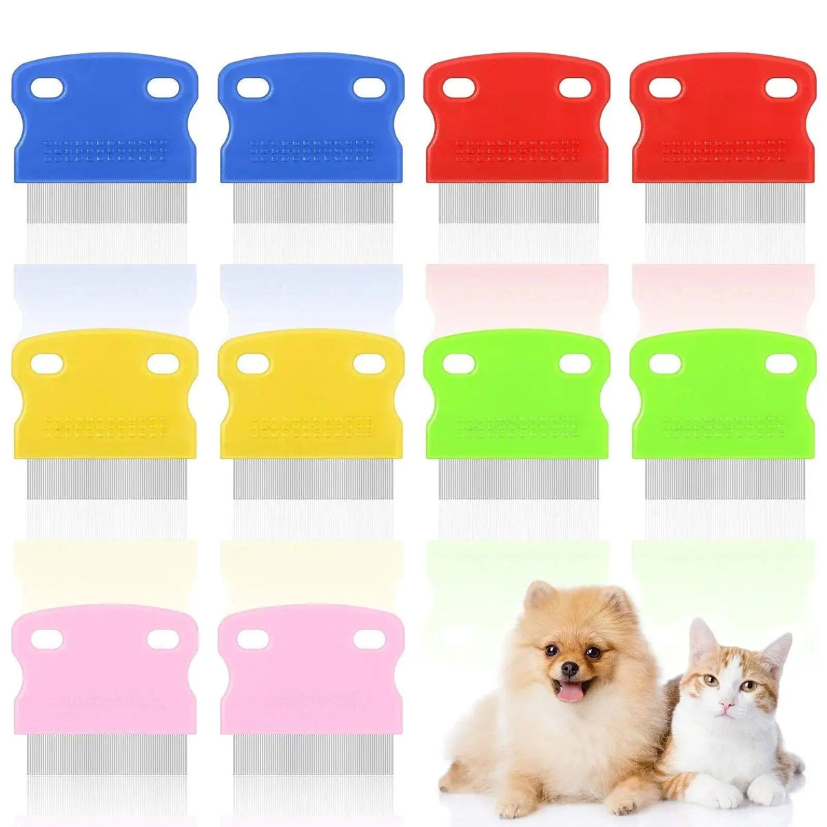 Peigne anti-puces pour animaux de compagnie
