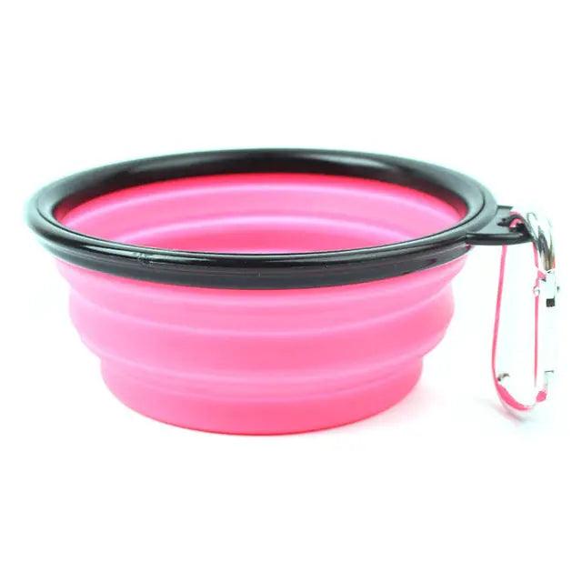 Pet Portable Folding Bowl Buckle