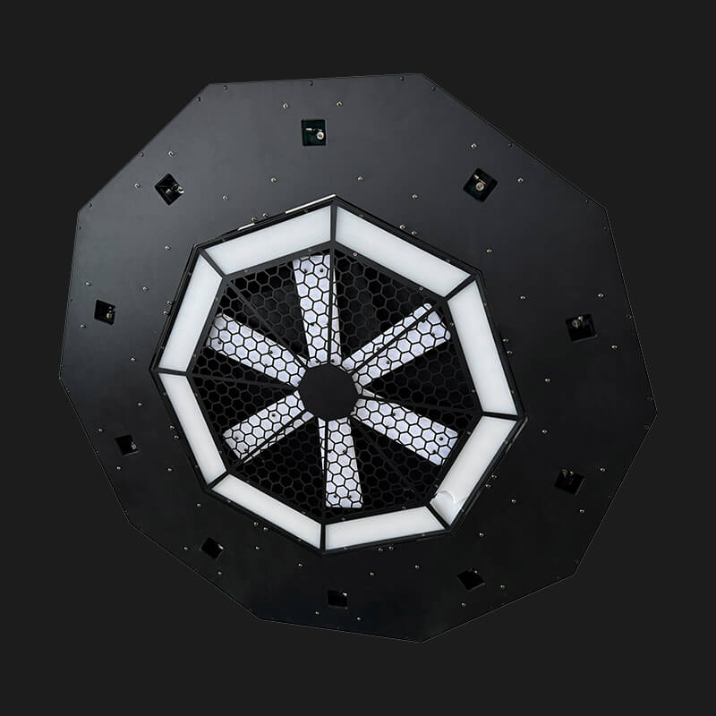 J6 DMX Animated DJ Laser Light 30W with LED Fan for Clubs
