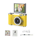 Appareil photo numérique UHD jaune