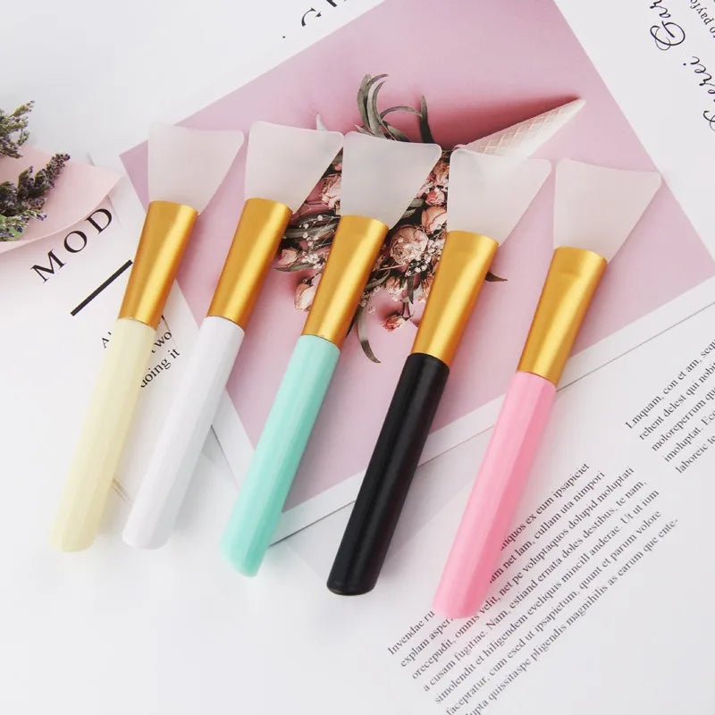 Silicone Facial Mask Brush Set for Beauty