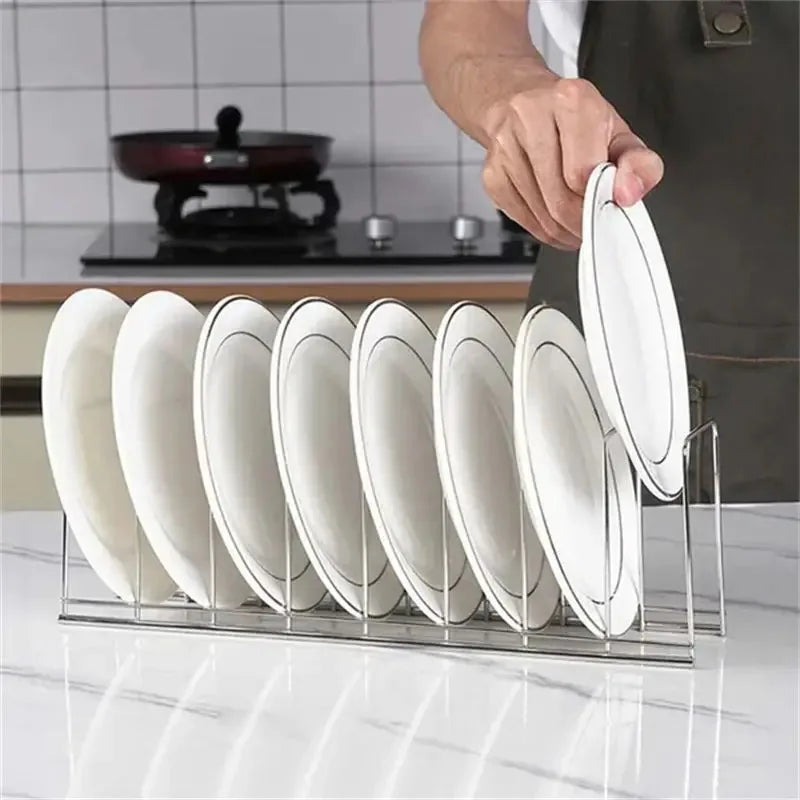Stainless Steel Kitchen Bowl Organizer Rack
