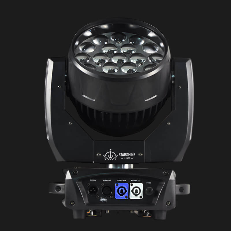 F4 DMX Lyre Wash Lyre "Bee Eyes" 19x15W IP65 pour Scène
