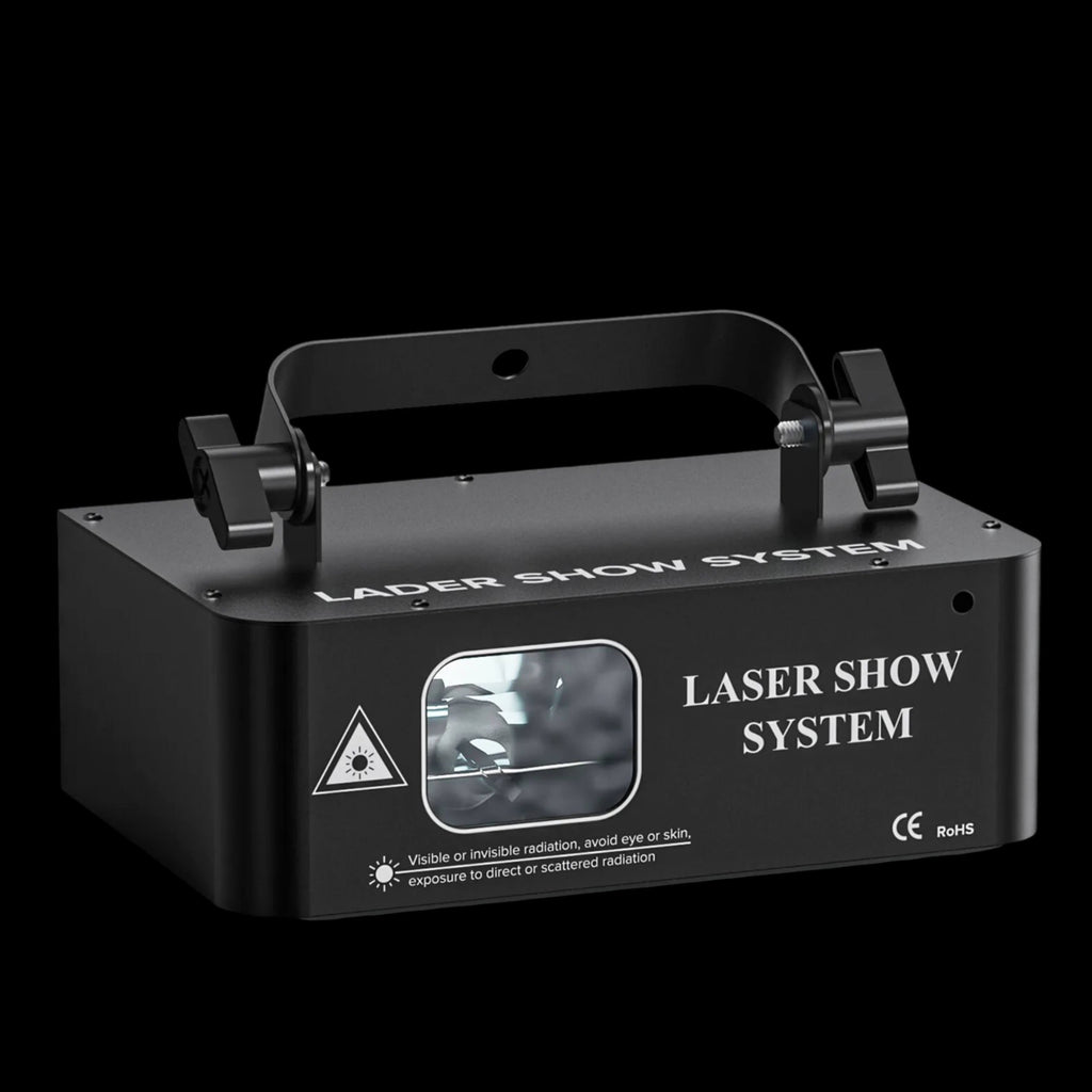 X4 Portable 500mw Remote Control Full Color Party Laser Lights