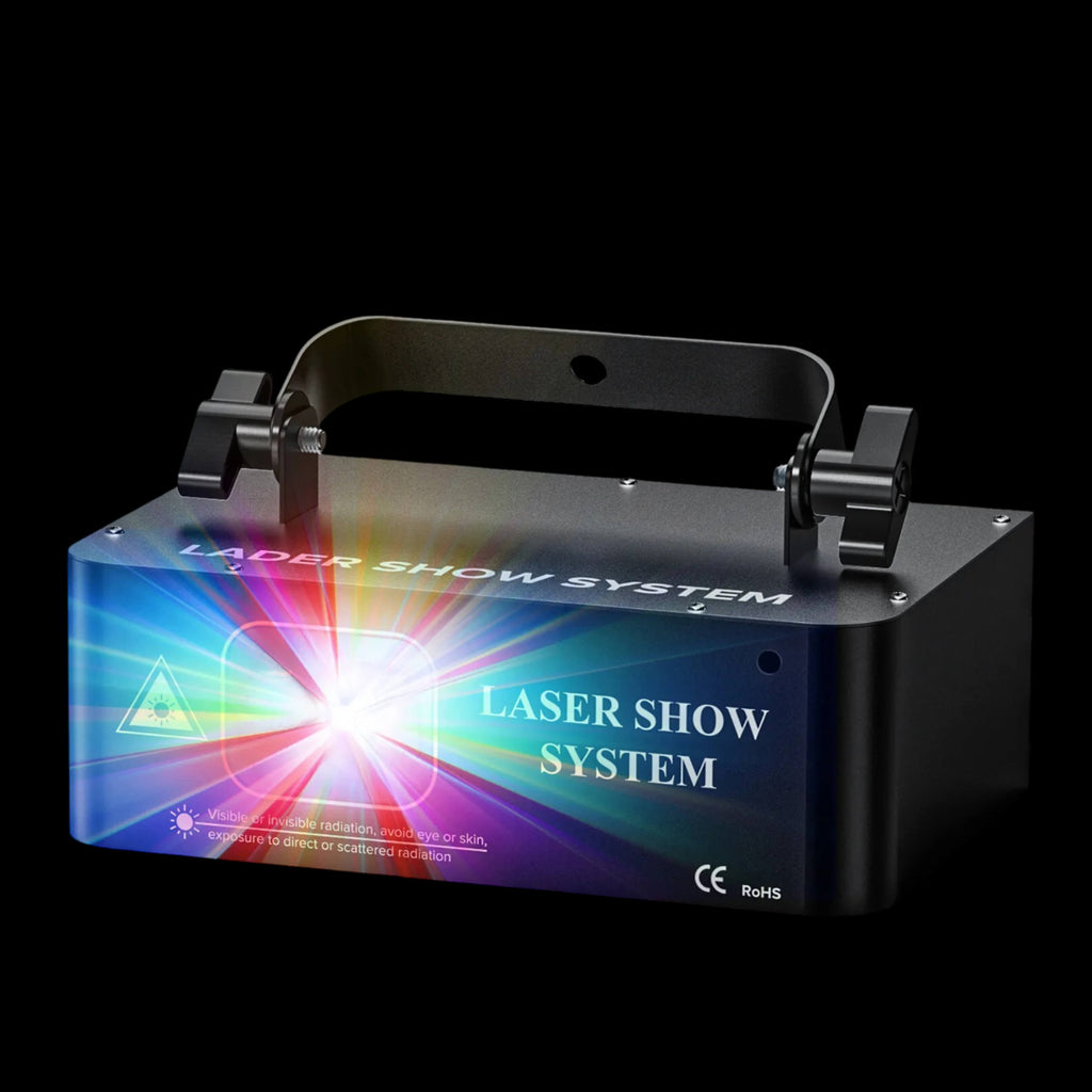 X4 Portable 500mw Remote Control Full Color Party Laser Lights
