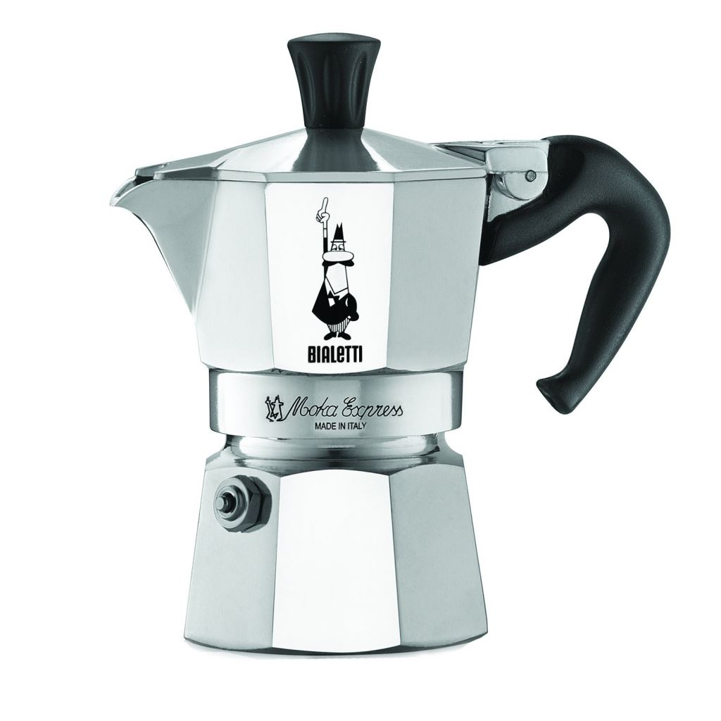 Bialetti Moka Express – 1 Cup Stovetop Espresso Maker (60 ml)
