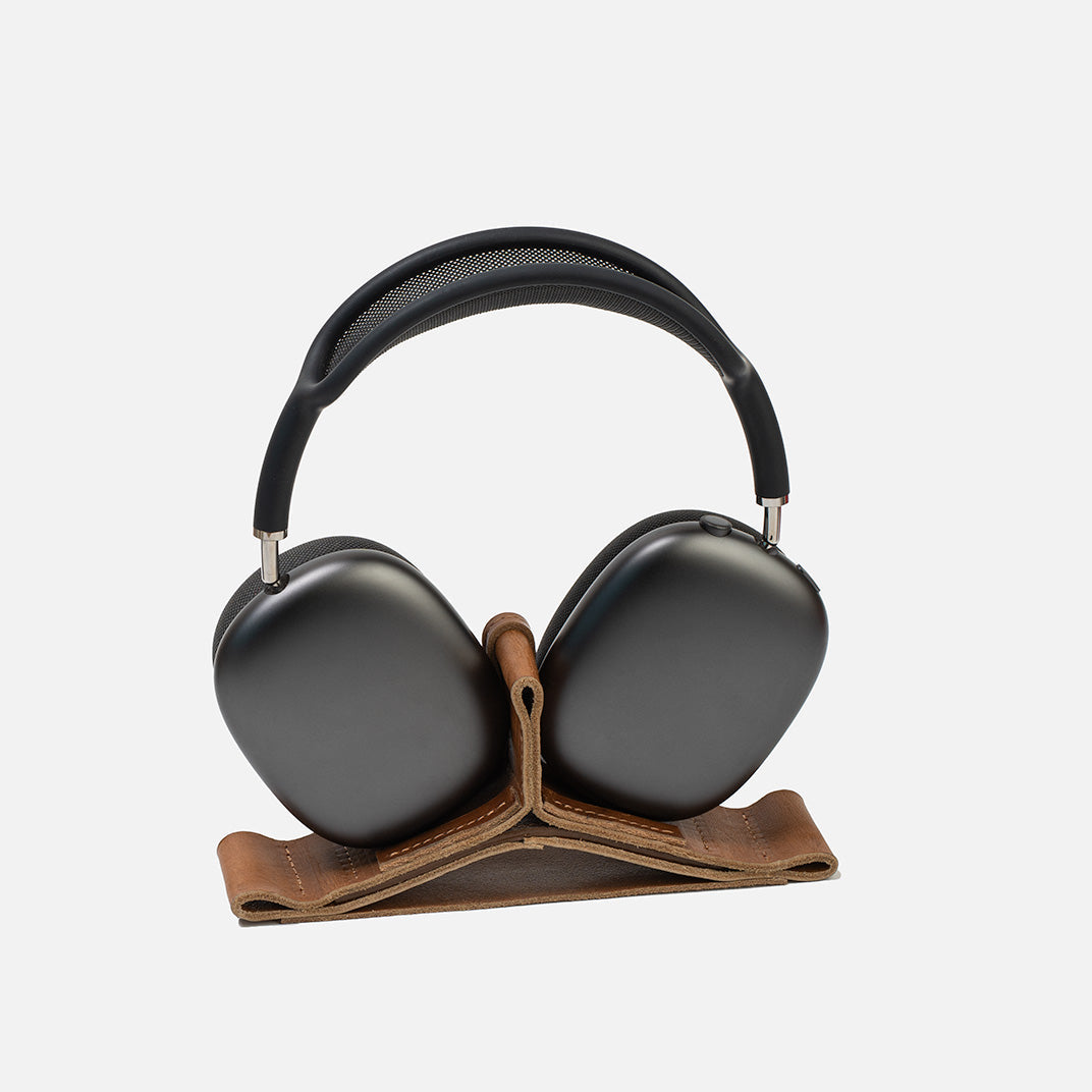 Support en cuir pour AirPods Max