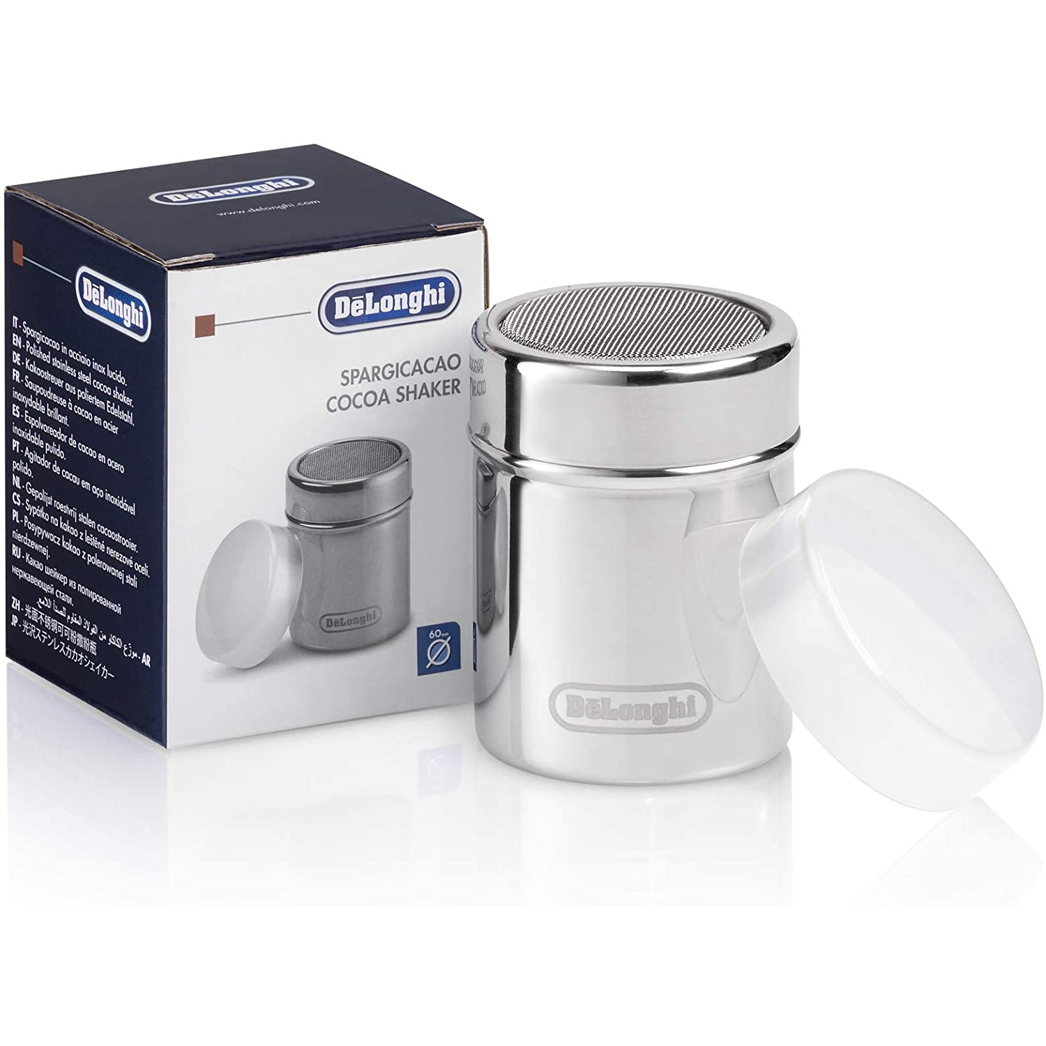 De’Longhi DLSC061 Stainless Steel Cocoa Shaker – 175 ml