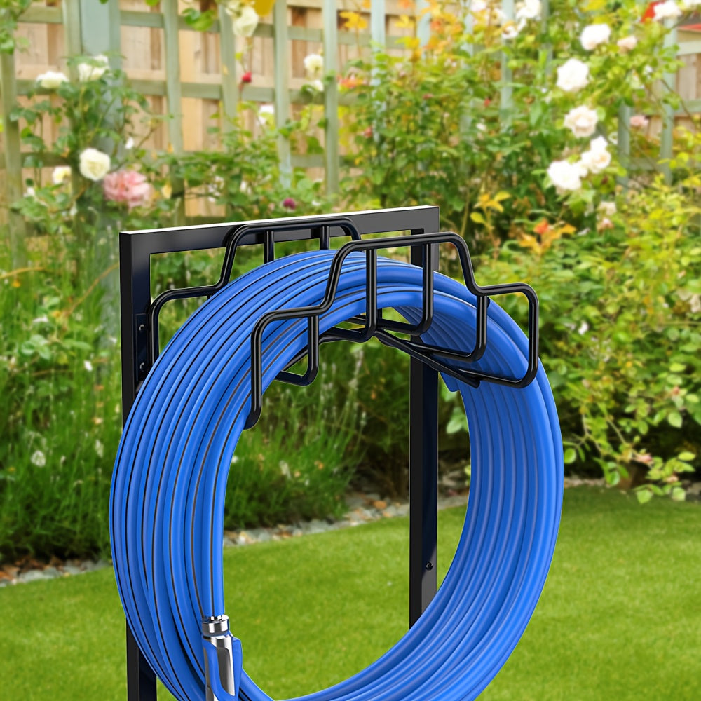 Metal Garden Hose Reel Holder Stand