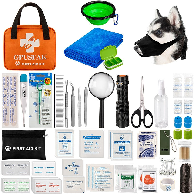 Trousse de premiers secours pour animaux de compagnie