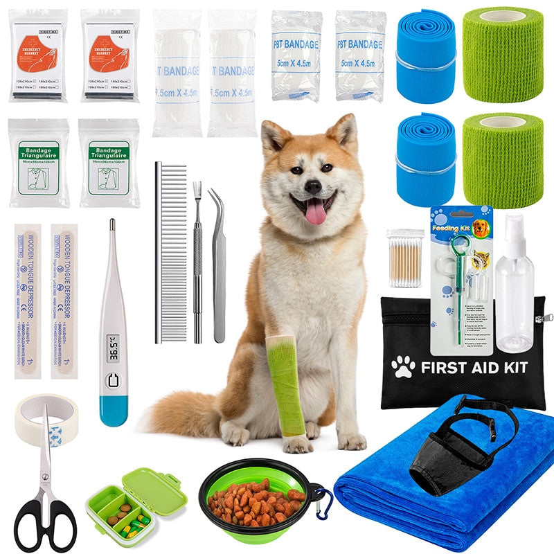 Trousse de premiers secours pour animaux de compagnie