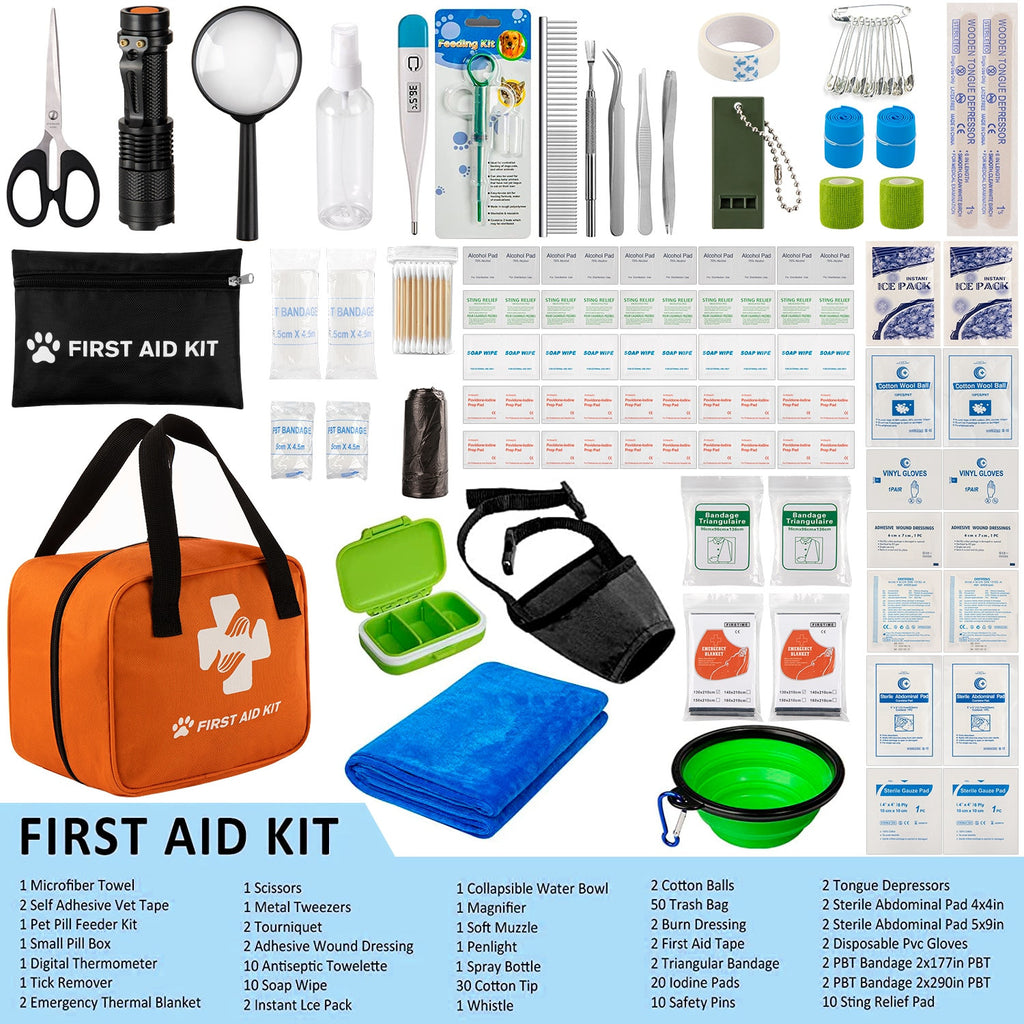 Trousse de premiers secours pour animaux de compagnie