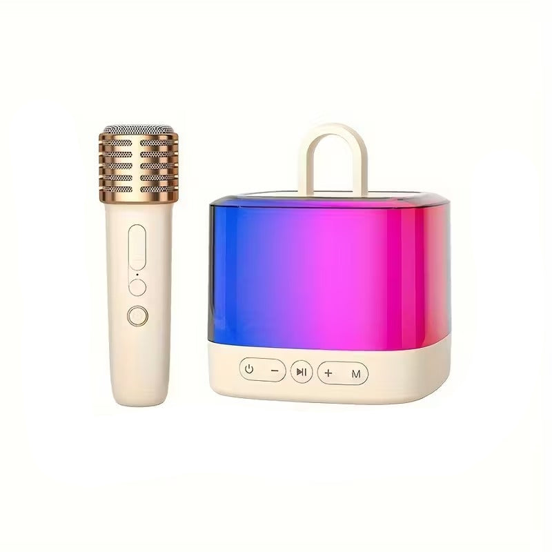 Mini-machine de karaoké avec microphones sans fil