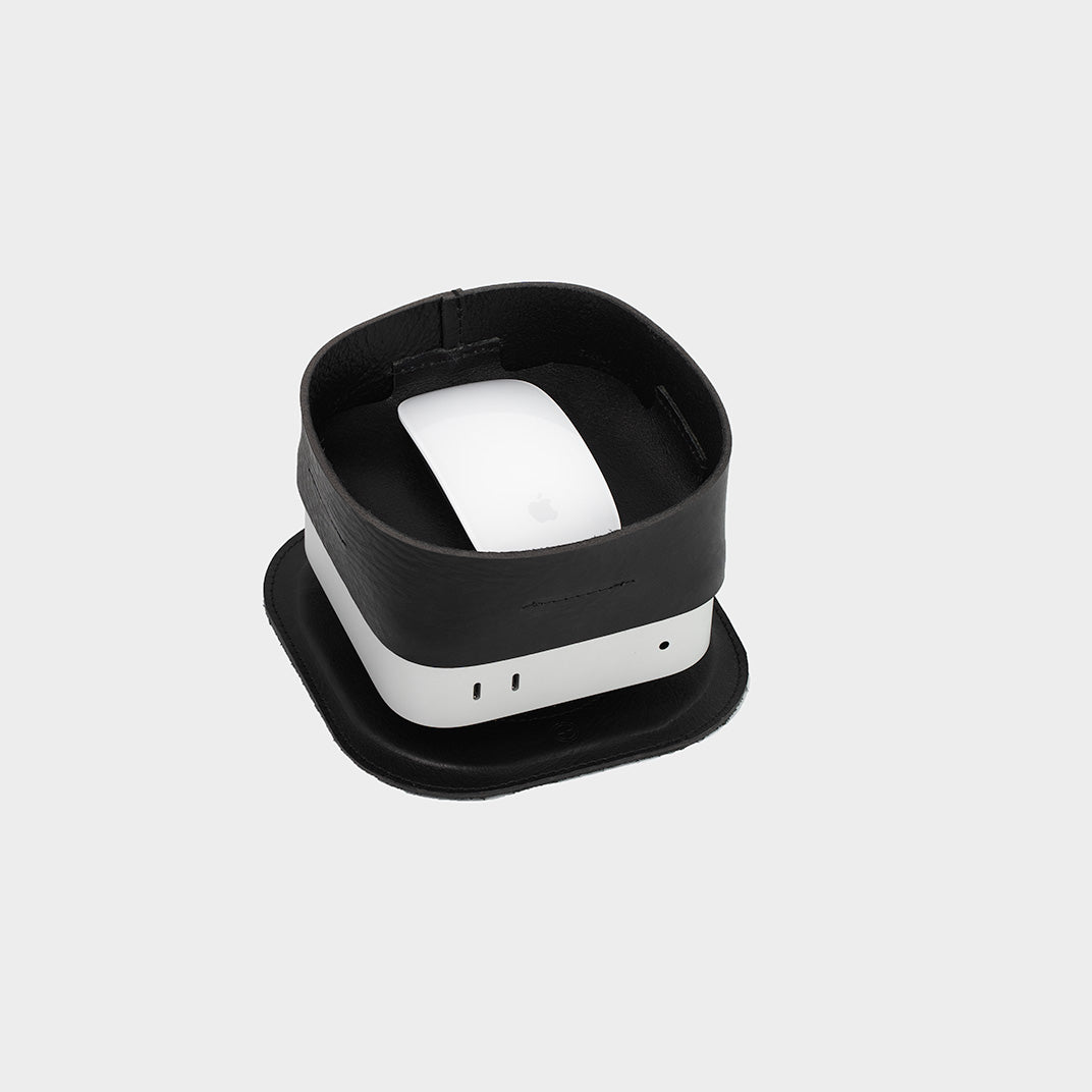 Plateau en cuir pour Mac Mini