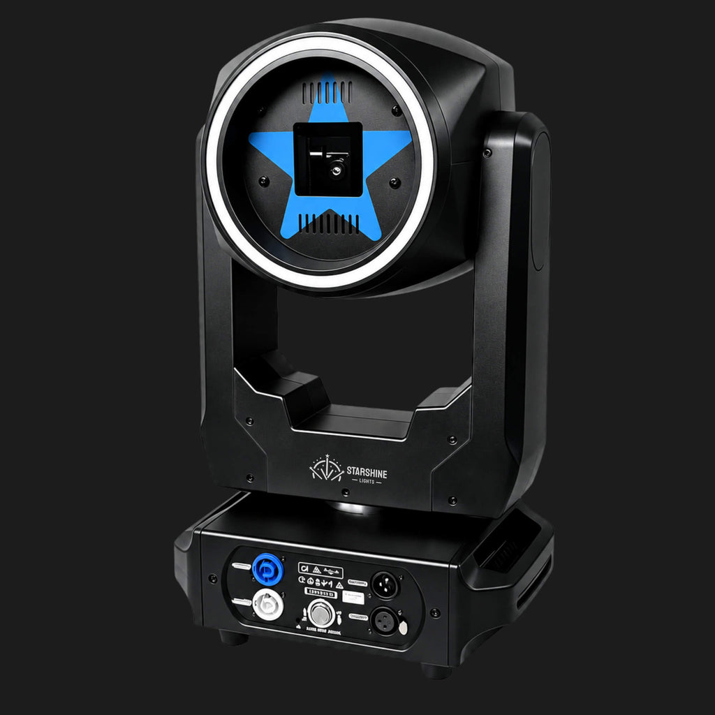 MT8 Dual-Face DMX RGB Moving Head Laser Light 12W for Clubs