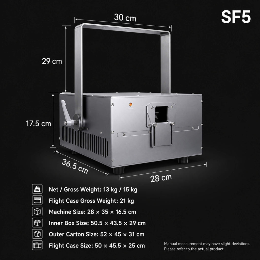 Projecteur laser extérieur O3 DMX ILDA 15W/20W IP65 pour événements